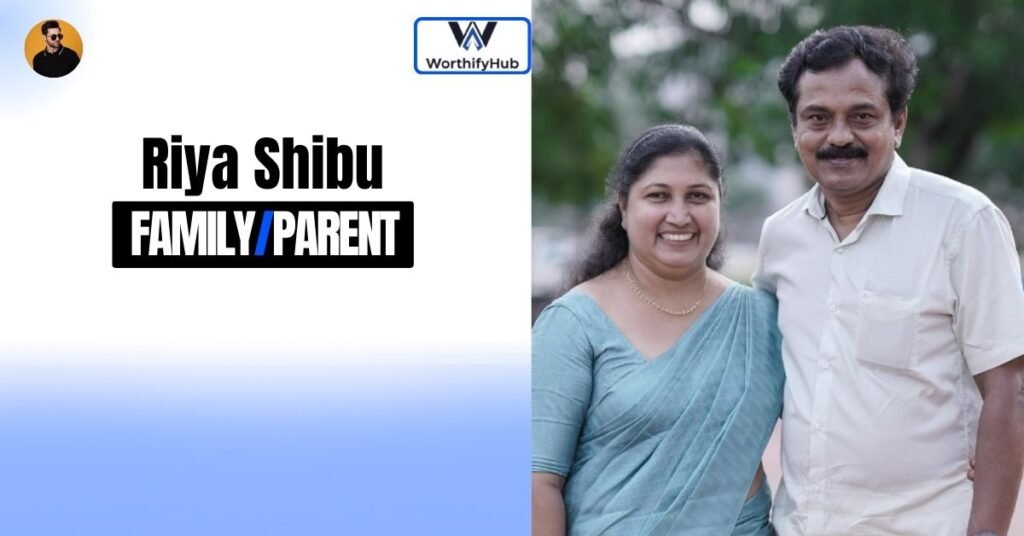 Riya Shibu Family